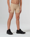 Core Boys 1/2 Compression Shorts - Beige/Beige