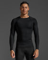 Core Compression Long Sleeve - Black/No Logo