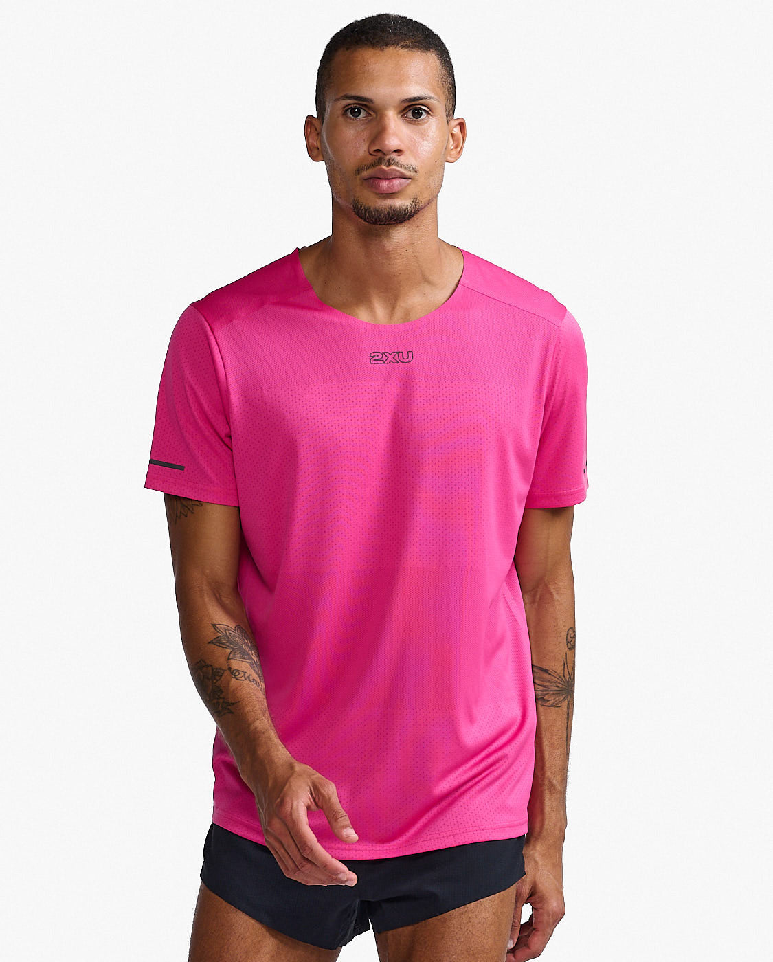 Fuchsia/Black Reflective