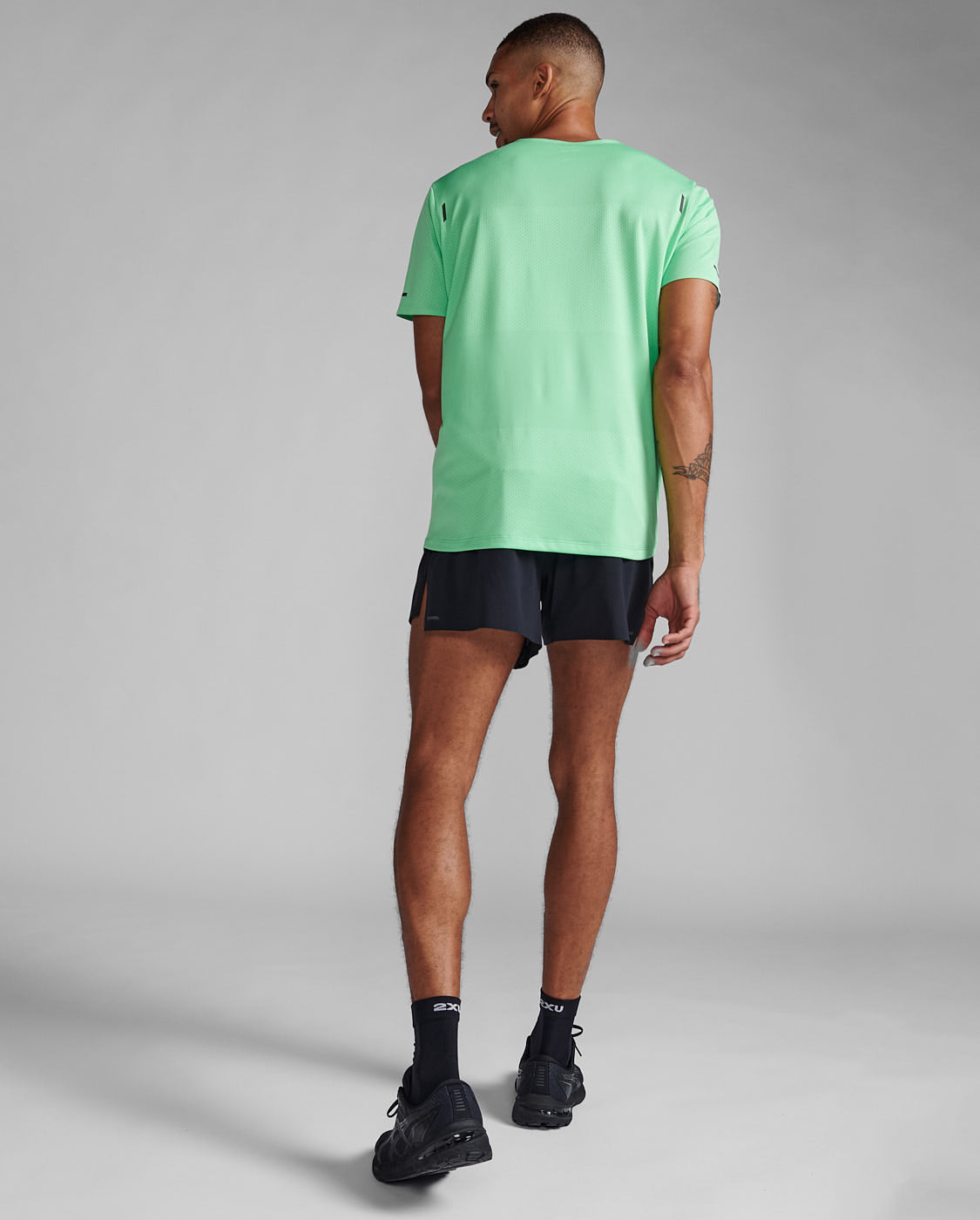 Spring Green/Black Reflective