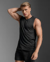 Motion Soft Jersey Tank - Black/Black