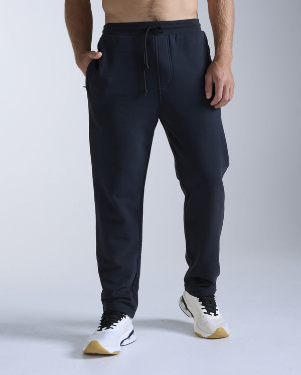 EZ Straight-Leg Organic Cotton Trackpants