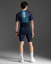 Aero Hex Sleeved Trisuit - Midnight/Cool Matcha