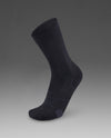 Vectr Cushion Crew Socks - Black/Titanium