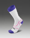 Vectr Light Cushion Crew Socks (Noosa Edition) - Cyber Grape/White