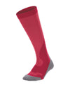 Perf Run Compression Socks - Hot Pink/Grey