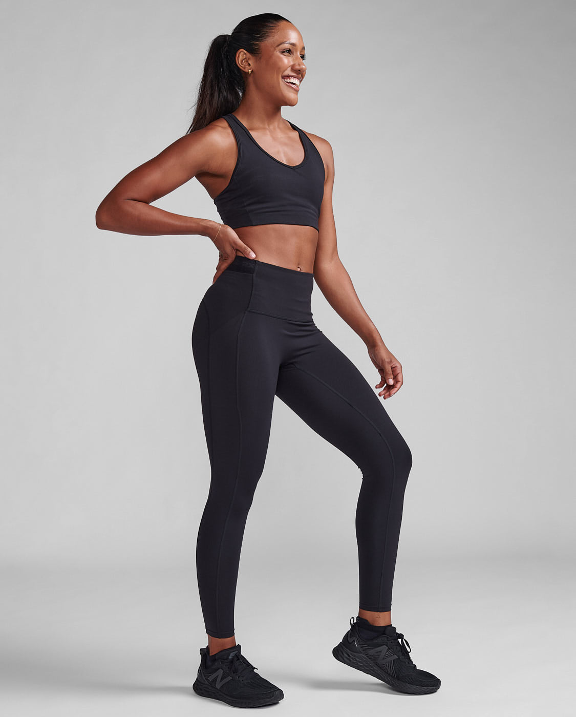 Felirenzacia Women's Knee Length Leggings High Waisted Yoga Workout  Exercise Capris For Summer With Pockets - Walmart.com