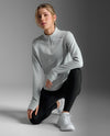 Ignition Hyper-Haptic 1/4 Zip - Harbor Mist/White Reflective