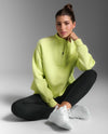 Form Smooth Spacer 1/2 Zip - Cool Matcha/White