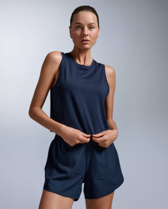 Aero Mesh Crop Tank