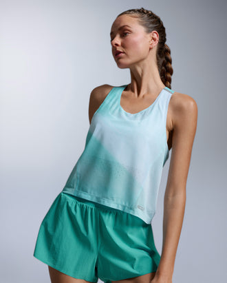 Light Speed React Crop Singlet